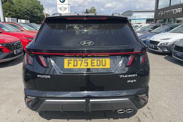 Hyundai TUCSON N Line S Plug-in Hybrid 1.6 T-GDi PHEV (252ps) Abyss Black