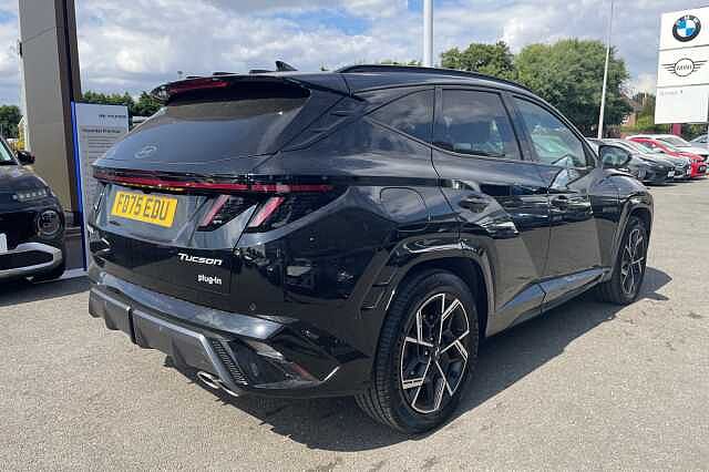 Hyundai TUCSON N Line S Plug-in Hybrid 1.6 T-GDi PHEV (252ps) Abyss Black