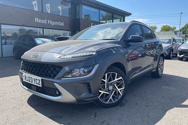 Hyundai KONA Premium Hybrid 1.6 GDi HEV (141ps) Galactic Grey