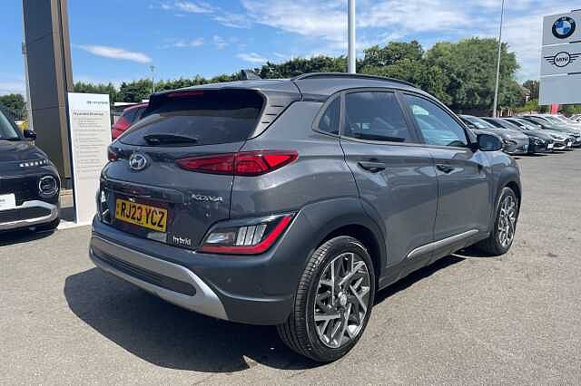 Hyundai KONA Premium Hybrid 1.6 GDi HEV (141ps) Galactic Grey