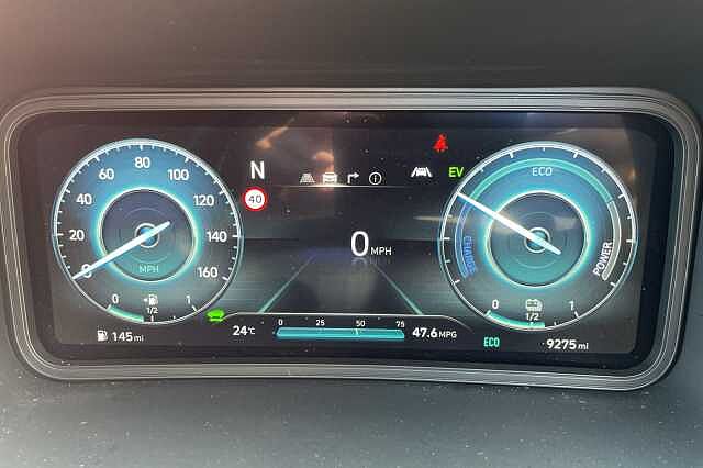 Hyundai KONA Premium Hybrid 1.6 GDi HEV (141ps) Galactic Grey