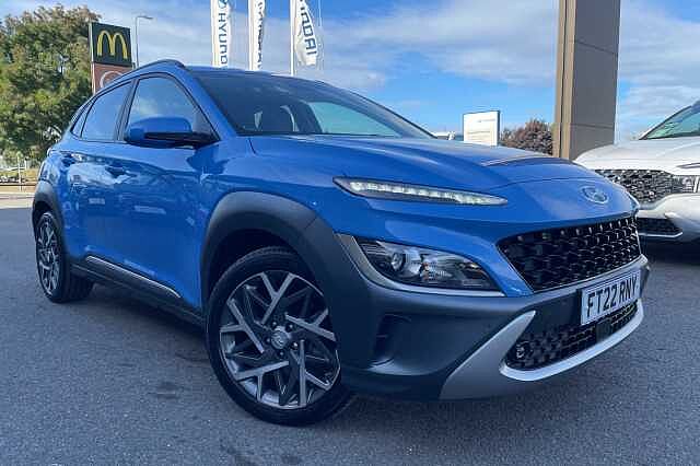 Hyundai KONA Premium Hybrid 1.6 GDi HEV (141ps) Blue