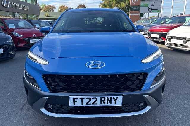 Hyundai KONA Premium Hybrid 1.6 GDi HEV (141ps) Blue