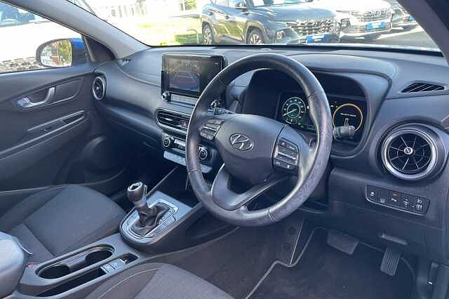Hyundai KONA Premium Hybrid 1.6 GDi HEV (141ps) Blue