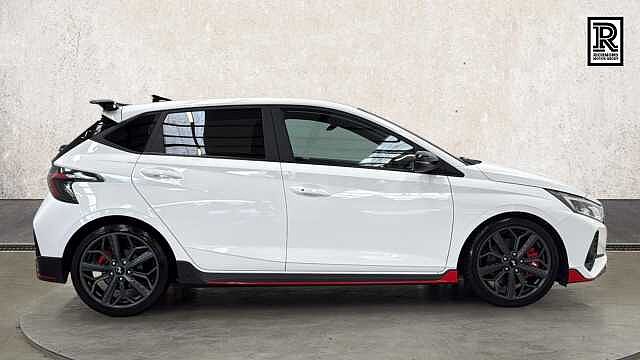 Hyundai I20 1.6 T-GDi N Hatchback 5dr Petrol Manual Euro 6 (s/s) (204 ps) White