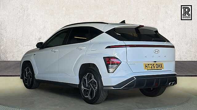 Hyundai KONA 1.6 T-GDi N Line S SUV 5dr Petrol DCT Euro 6 (s/s) (138 ps) White
