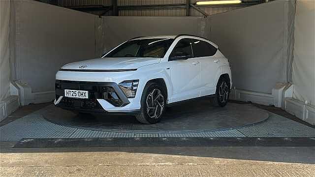 Hyundai KONA 1.6 T-GDi N Line S SUV 5dr Petrol DCT Euro 6 (s/s) (138 ps) White