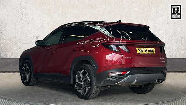 Hyundai TUCSON 1.6 h T-GDi Premium SUV 5dr Petrol Hybrid Auto Euro 6 (s/s) (230 ps) Red
