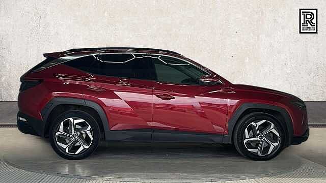 Hyundai TUCSON 1.6 h T-GDi Premium SUV 5dr Petrol Hybrid Auto Euro 6 (s/s) (230 ps) Red