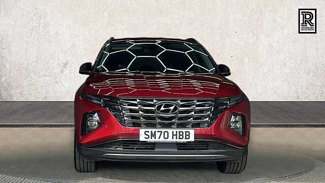 Hyundai TUCSON 1.6 h T-GDi Premium SUV 5dr Petrol Hybrid Auto Euro 6 (s/s) (230 ps) Red
