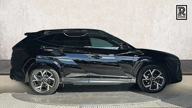 Hyundai TUCSON 1.6T N Line S SUV 5dr Petrol Hybrid Auto Euro 6 (s/s) (239 ps) Black
