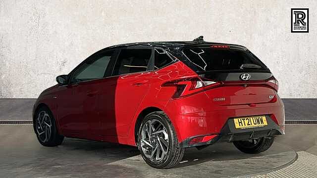 Hyundai I20 1.0 T-GDi MHEV Ultimate Hatchback 5dr Petrol Hybrid DCT Euro 6 (s/s) (100 ps) Dragon Red