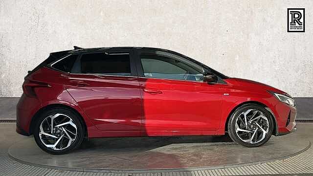 Hyundai I20 1.0 T-GDi MHEV Ultimate Hatchback 5dr Petrol Hybrid DCT Euro 6 (s/s) (100 ps) Dragon Red