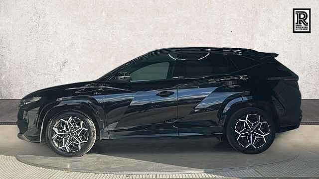 Hyundai TUCSON 1.6 h T-GDi N Line SUV 5dr Petrol Hybrid Auto Euro 6 (s/s) (230 ps) Black