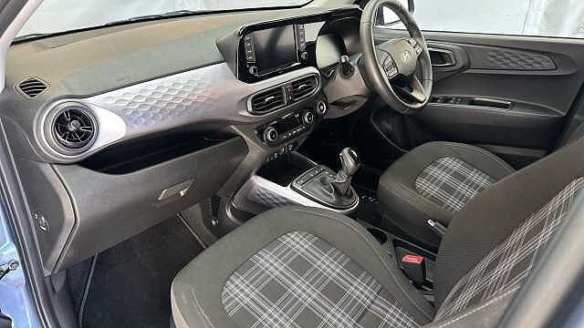 Hyundai I10 1.2 Premium Hatchback 5dr Petrol Auto Euro 6 (s/s) (79 ps) Meta Blue