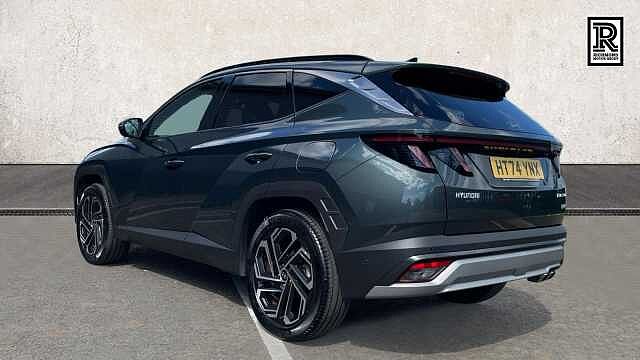 Hyundai TUCSON 1.6 T-GDi Ultimate SUV 5dr Petrol Hybrid Auto 4WD Euro 6 (s/s) (215 ps) Green