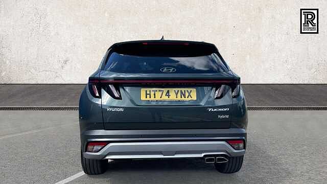 Hyundai TUCSON 1.6 T-GDi Ultimate SUV 5dr Petrol Hybrid Auto 4WD Euro 6 (s/s) (215 ps) Green