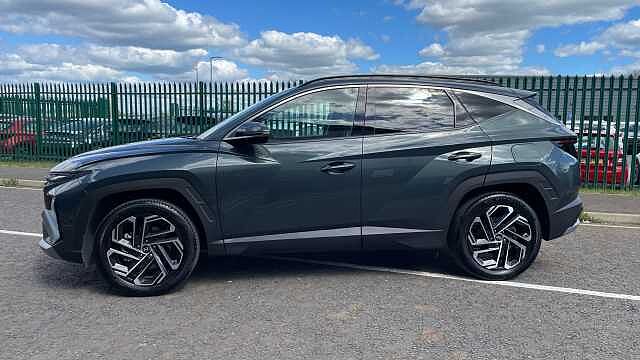 Hyundai TUCSON 1.6 T-GDi Ultimate SUV 5dr Petrol Hybrid Auto 4WD Euro 6 (s/s) (215 ps) Green
