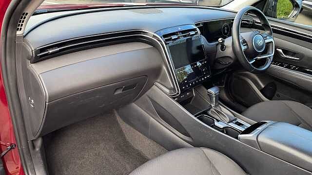 Hyundai TUCSON 1.6 T-GDi MHEV SE Connect SUV 5dr Petrol Hybrid DCT Euro 6 (s/s) (150 ps) Red