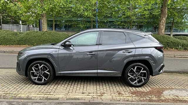 Hyundai TUCSON 1.6 T-GDi N Line SUV 5dr Petrol Manual Euro 6 (s/s) (160 ps) Ectrnc Gry Prl