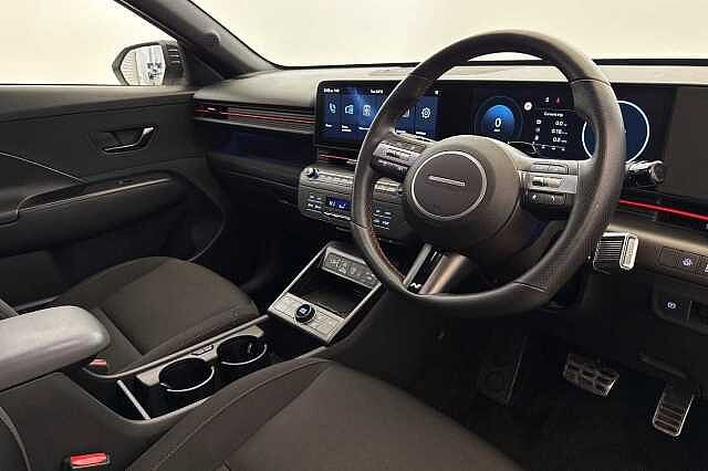 Hyundai KONA 1.6 h-GDi N Line SUV 5dr Petrol Hybrid DCT Euro 6 (s/s) (129 ps) White
