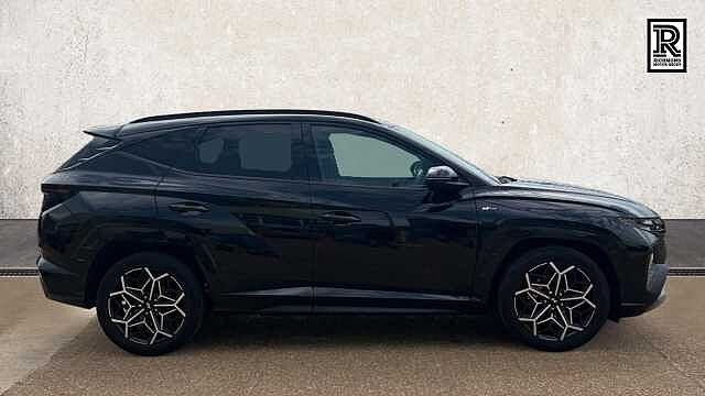 Hyundai TUCSON 1.6 T-GDi N Line SUV 5dr Petrol Manual Euro 6 (s/s) (150 ps) Phantom Black