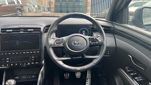 Hyundai TUCSON 1.6 T-GDi N Line SUV 5dr Petrol Manual Euro 6 (s/s) (150 ps) Phantom Black