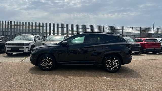 Hyundai TUCSON 1.6 T-GDi N Line SUV 5dr Petrol Manual Euro 6 (s/s) (150 ps) Phantom Black