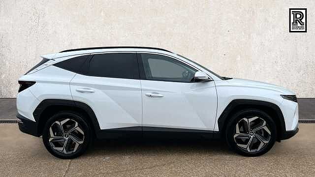 Hyundai TUCSON 1.6 h T-GDi Premium SUV 5dr Petrol Hybrid Auto Euro 6 (s/s) (230 ps) Atlas White