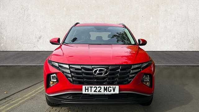 Hyundai TUCSON 1.6 T-GDi SE Connect SUV 5dr Petrol Manual Euro 6 (s/s) (150 ps) Engine Red