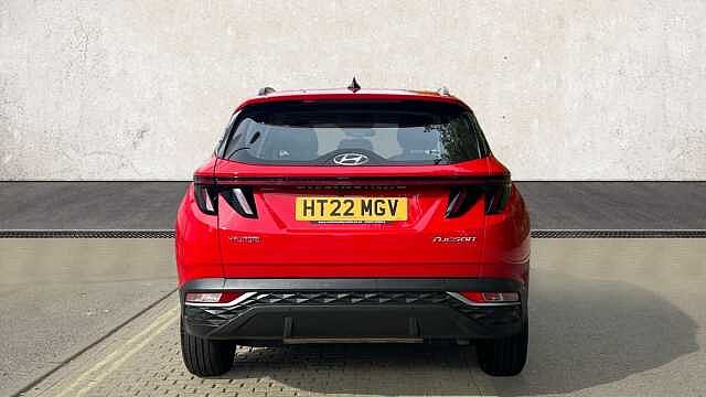 Hyundai TUCSON 1.6 T-GDi SE Connect SUV 5dr Petrol Manual Euro 6 (s/s) (150 ps) Engine Red
