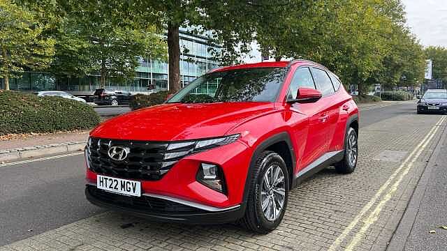 Hyundai TUCSON 1.6 T-GDi SE Connect SUV 5dr Petrol Manual Euro 6 (s/s) (150 ps) Engine Red