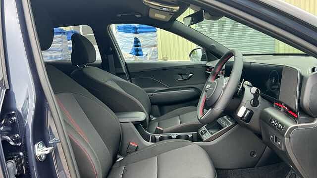 Hyundai KONA 1.6 h-GDi N Line SUV 5dr Petrol Hybrid DCT Euro 6 (s/s) (129 ps) Denim Blue (2TR)