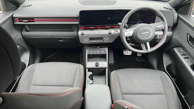 Hyundai KONA 1.6 h-GDi N Line SUV 5dr Petrol Hybrid DCT Euro 6 (s/s) (129 ps) Denim Blue (2TR)