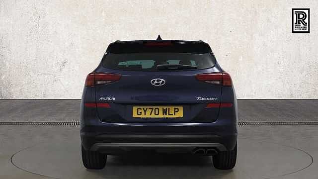 Hyundai TUCSON 1.6 CRDi MHEV Premium SE SUV 5dr Diesel Hybrid DCT Euro 6 (s/s) (136 ps) Blue