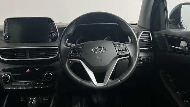Hyundai TUCSON 1.6 CRDi MHEV Premium SE SUV 5dr Diesel Hybrid DCT Euro 6 (s/s) (136 ps) Blue