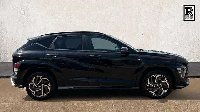 Hyundai KONA 1.6 T-GDi N Line SUV 5dr Petrol Manual Euro 6 (s/s) (138 ps) Black