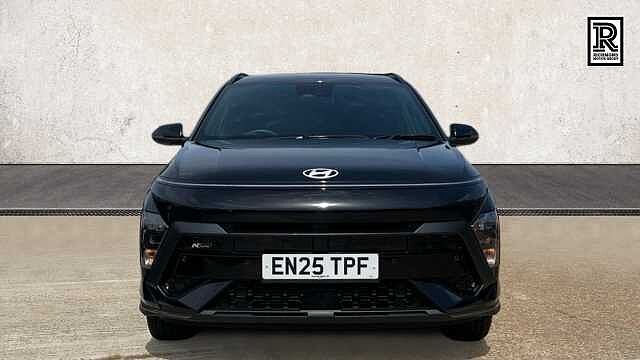 Hyundai KONA 1.6 T-GDi N Line SUV 5dr Petrol Manual Euro 6 (s/s) (138 ps) Black
