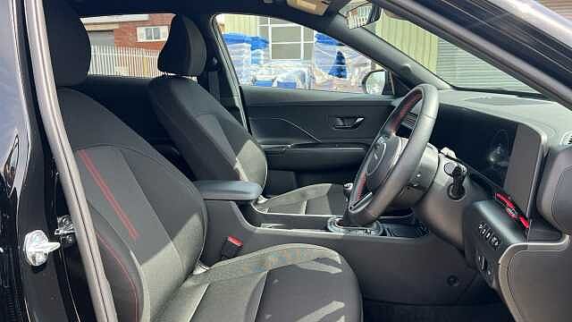 Hyundai KONA 1.6 T-GDi N Line SUV 5dr Petrol Manual Euro 6 (s/s) (138 ps) Black