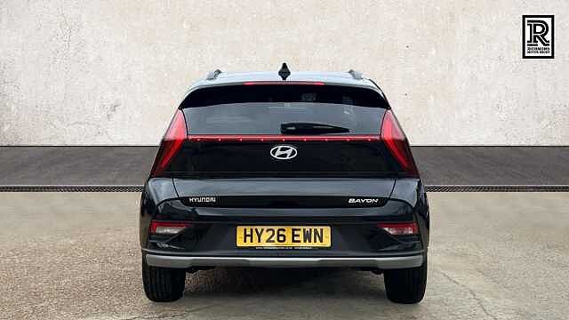 Hyundai BAYON 1.0 T-GDi Tech Line SUV 5dr Petrol DCT Euro 6 (s/s) (90 ps) PHANTOM BLACK