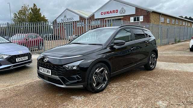 Hyundai BAYON 1.0 T-GDi Tech Line SUV 5dr Petrol DCT Euro 6 (s/s) (90 ps) PHANTOM BLACK