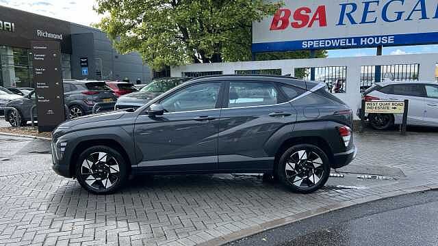 Hyundai KONA 1.6 h-GDi Advance SUV 5dr Petrol Hybrid DCT Euro 6 (s/s) (129 ps) Ecotronic Grey