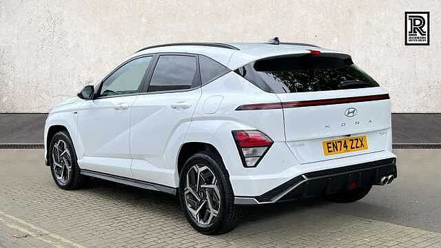 Hyundai KONA 1.6 h-GDi N Line SUV 5dr Petrol Hybrid DCT Euro 6 (s/s) (129 ps) White