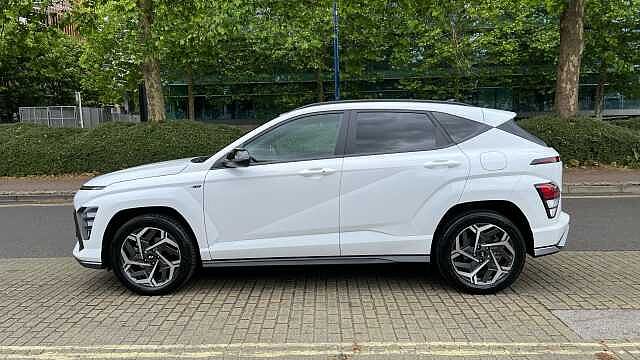 Hyundai KONA 1.6 h-GDi N Line SUV 5dr Petrol Hybrid DCT Euro 6 (s/s) (129 ps) White