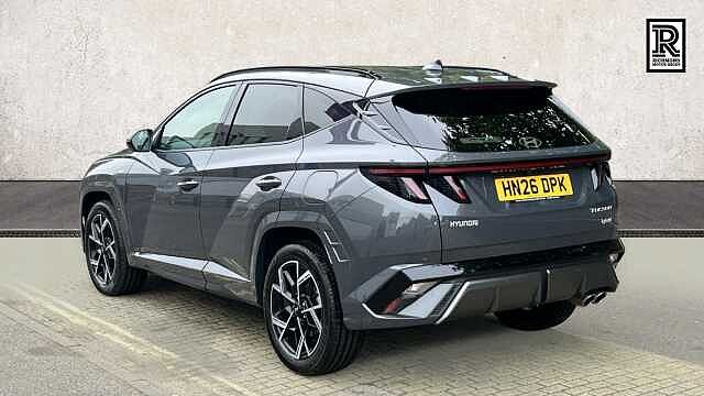 Hyundai TUCSON 1.6T Hybrid N Line Edition SUV 5dr Petrol Hybrid Auto Euro 6 (s/s) (239 ps) ECOTRONIC GREY