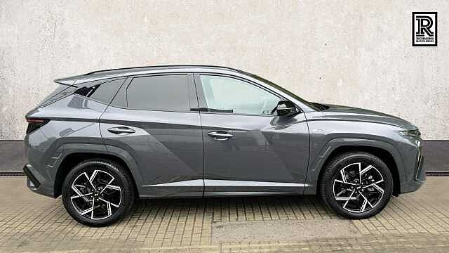 Hyundai TUCSON 1.6T Hybrid N Line Edition SUV 5dr Petrol Hybrid Auto Euro 6 (s/s) (239 ps) ECOTRONIC GREY
