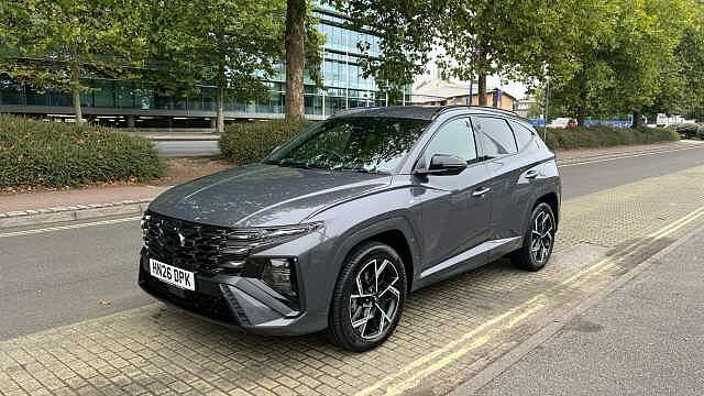 Hyundai TUCSON 1.6T Hybrid N Line Edition SUV 5dr Petrol Hybrid Auto Euro 6 (s/s) (239 ps) ECOTRONIC GREY