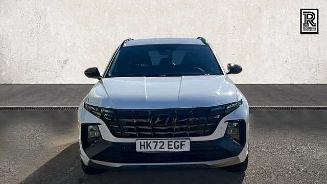 Hyundai TUCSON 1.6 T-GDi N Line SUV 5dr Petrol Manual Euro 6 (s/s) (150 ps) White