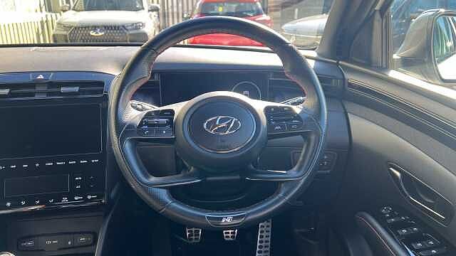 Hyundai TUCSON 1.6 T-GDi N Line SUV 5dr Petrol Manual Euro 6 (s/s) (150 ps) White