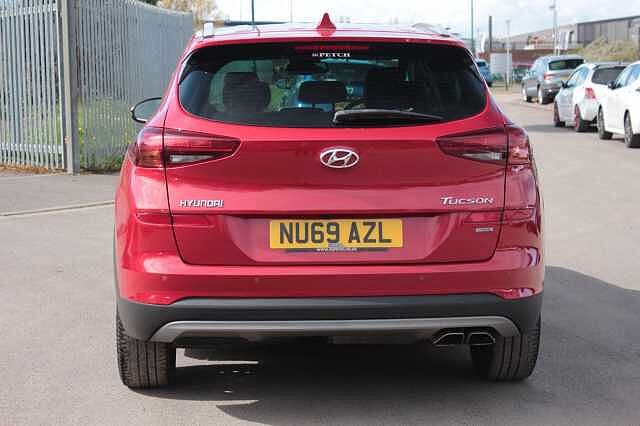 Hyundai TUCSON 2.0 CRDi 48V MHD Premium 5dr 4WD DCT Red